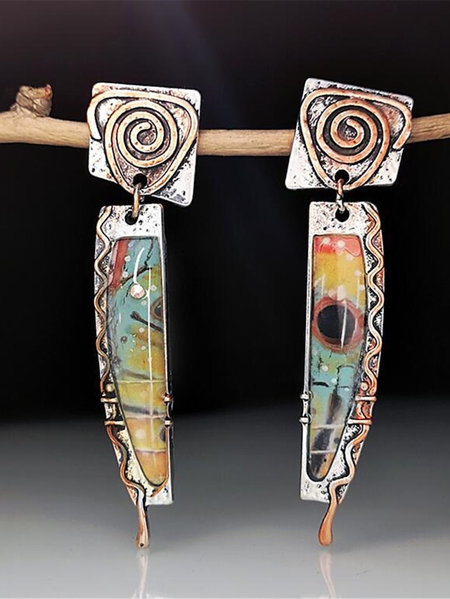 Women's Earrings Archaistic Outdoor Geometry Earring